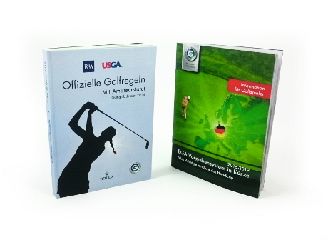 Offizielle Golfregeln 2016 + EGA-Vorgabensystem in Kürze